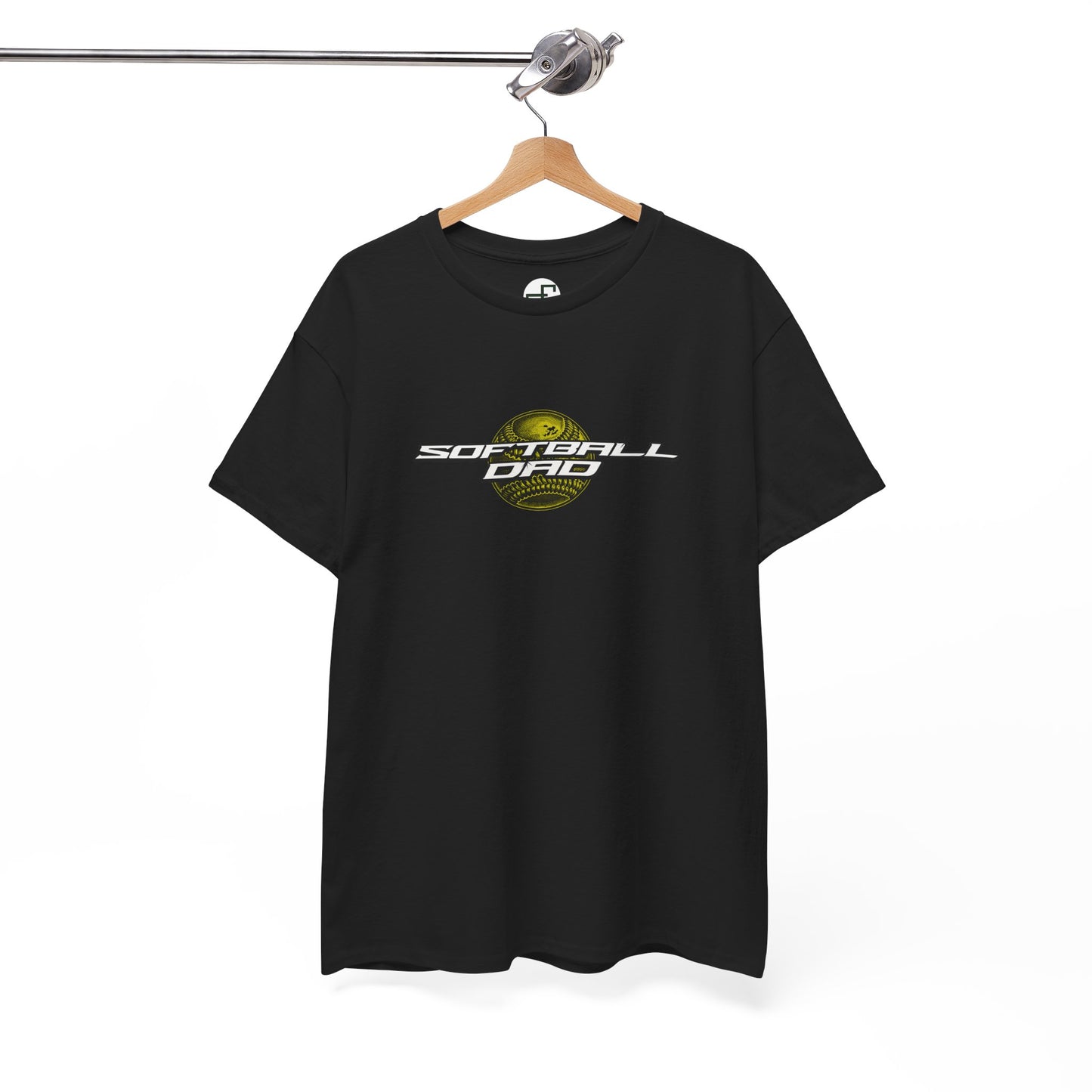 Softball Dad – Custom Design with Softball Graphic Background