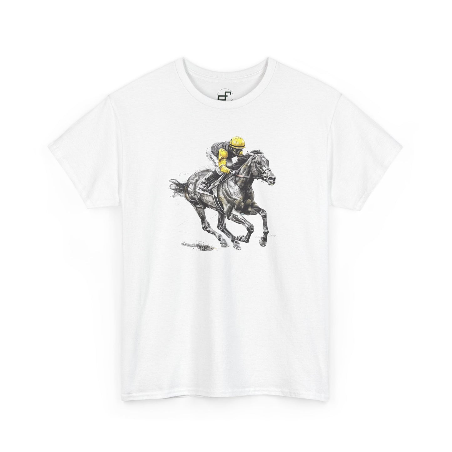 Champion Horse Vintage Tee on Gildan 5000 - Direct to Garment Printed