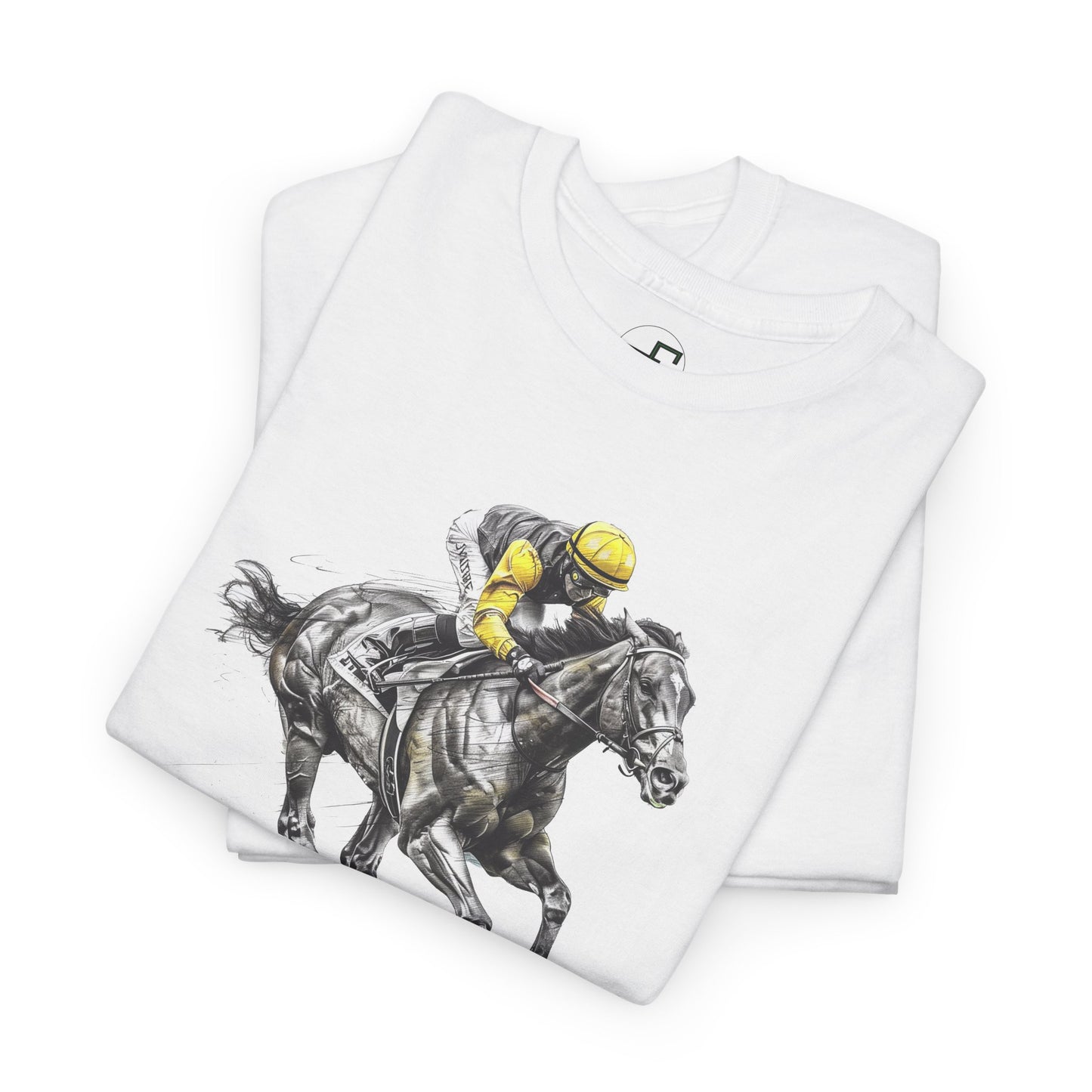 Champion Horse Vintage Tee on Gildan 5000 - Direct to Garment Printed