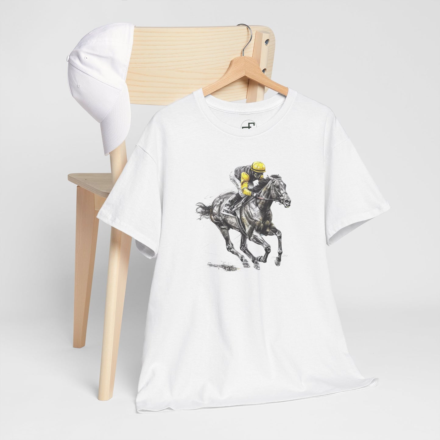 Champion Horse Vintage Tee on Gildan 5000 - Direct to Garment Printed
