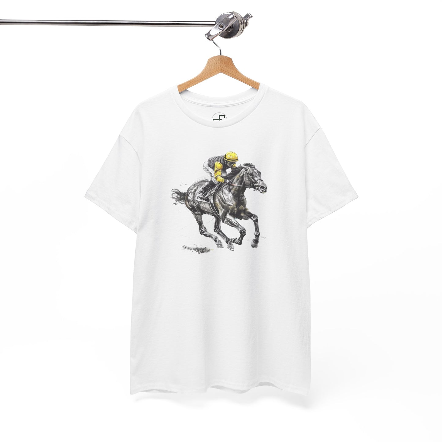 Champion Horse Vintage Tee on Gildan 5000 - Direct to Garment Printed