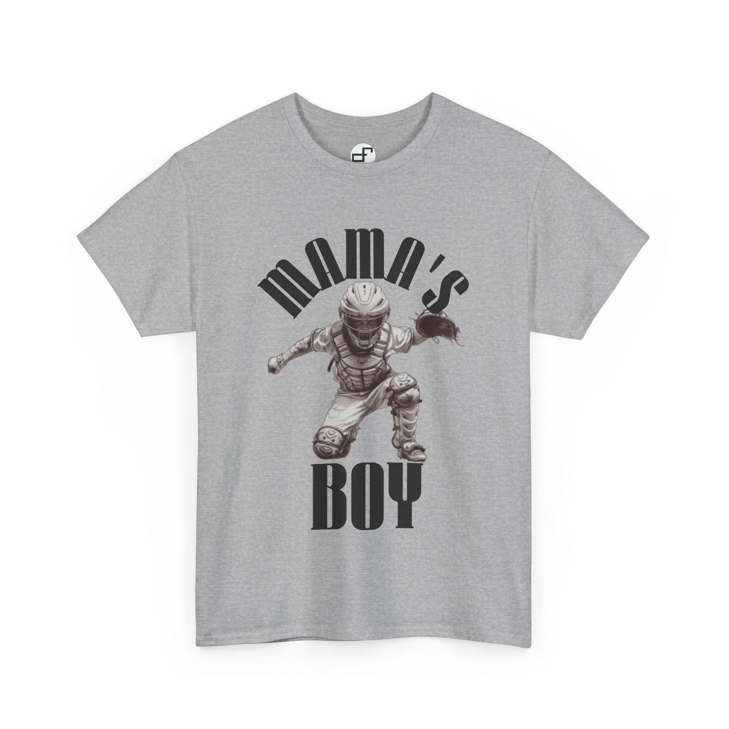 Mama’s Boy – Youth Baseball Catcher Design for Proud Moms