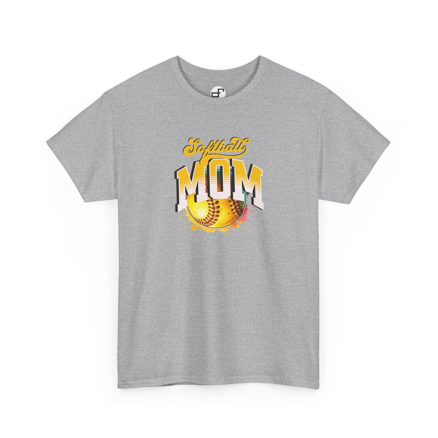 Softball Mom Watercolor Design – Custom Sports Shirt or Art Print