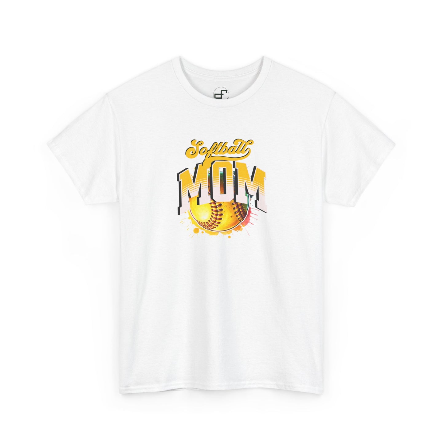 Softball Mom Watercolor Design – Custom Sports Shirt or Art Print