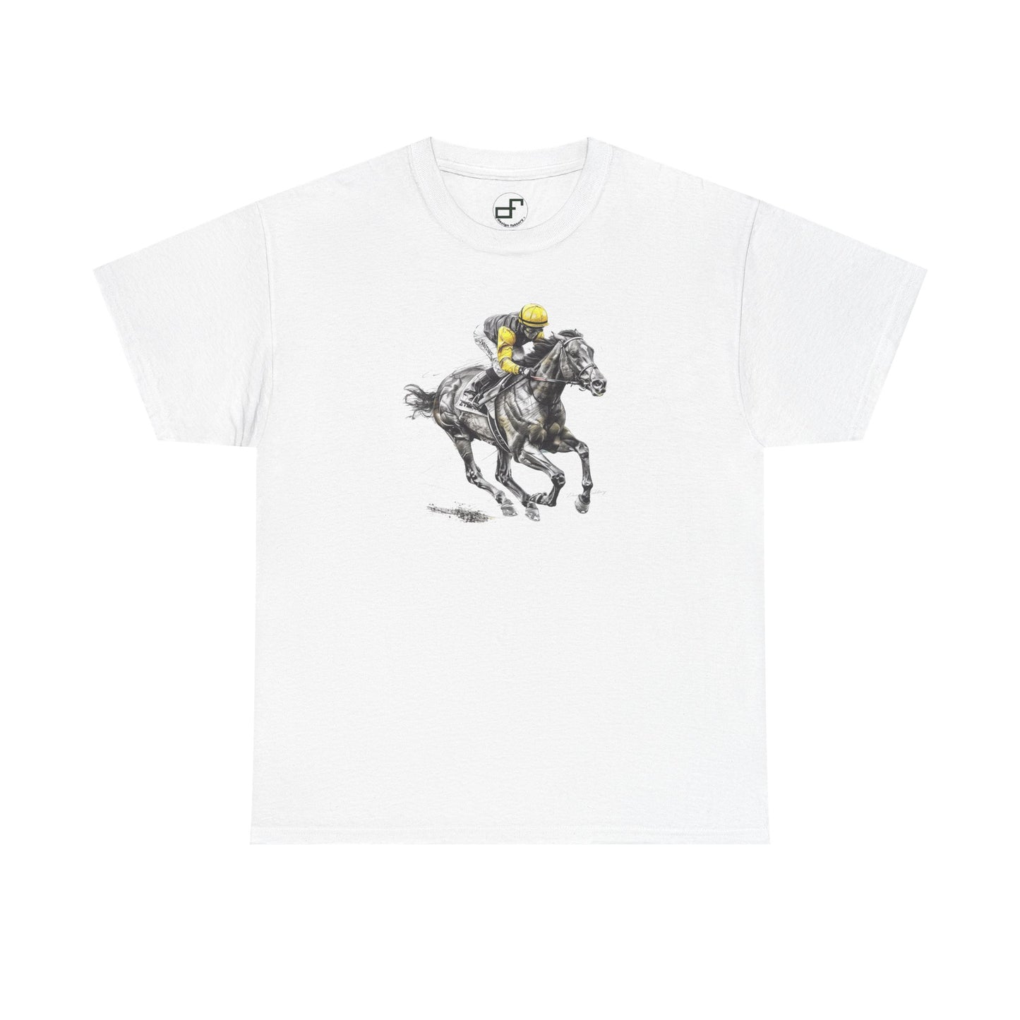 Champion Horse Vintage Tee on Gildan 5000 - Direct to Garment Printed