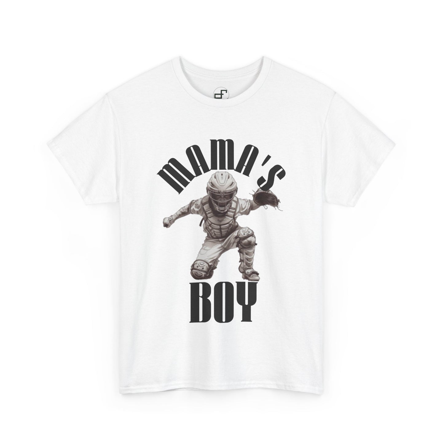 Mama’s Boy – Youth Baseball Catcher Design for Proud Moms