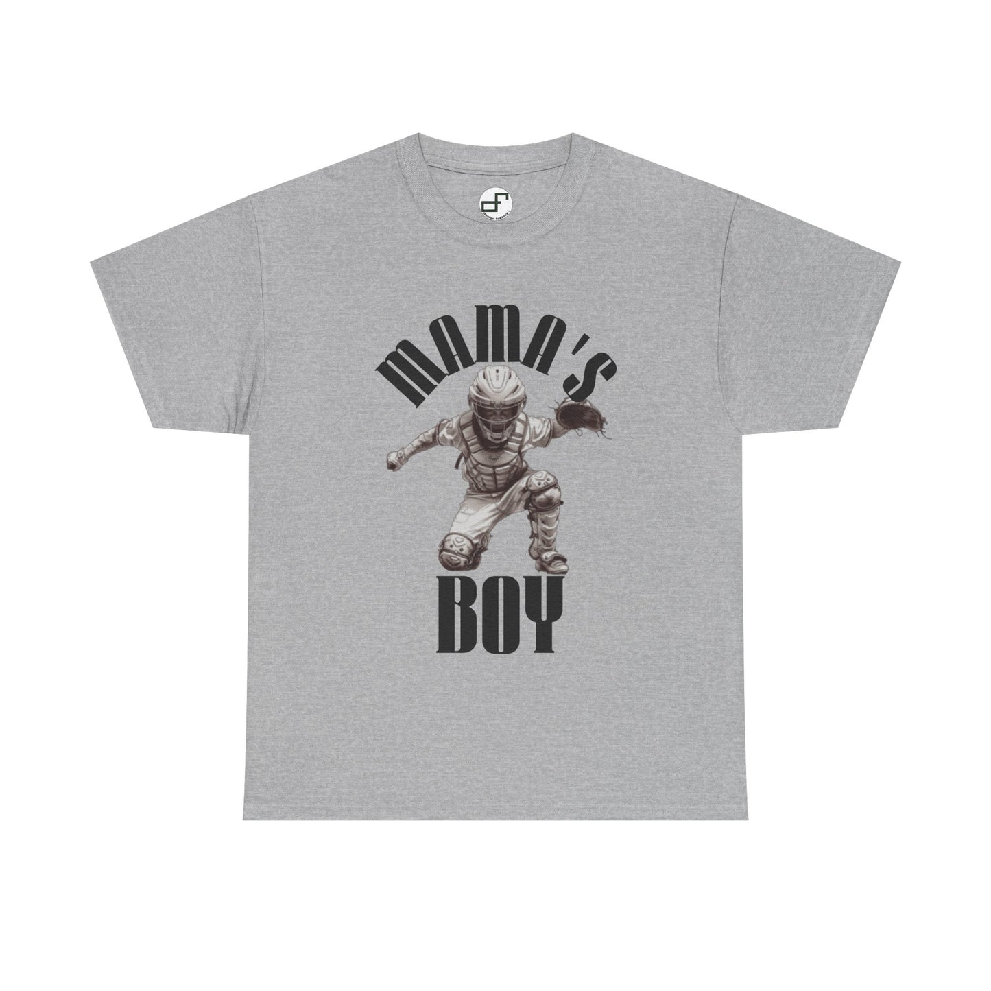 Mama’s Boy – Youth Baseball Catcher Design for Proud Moms