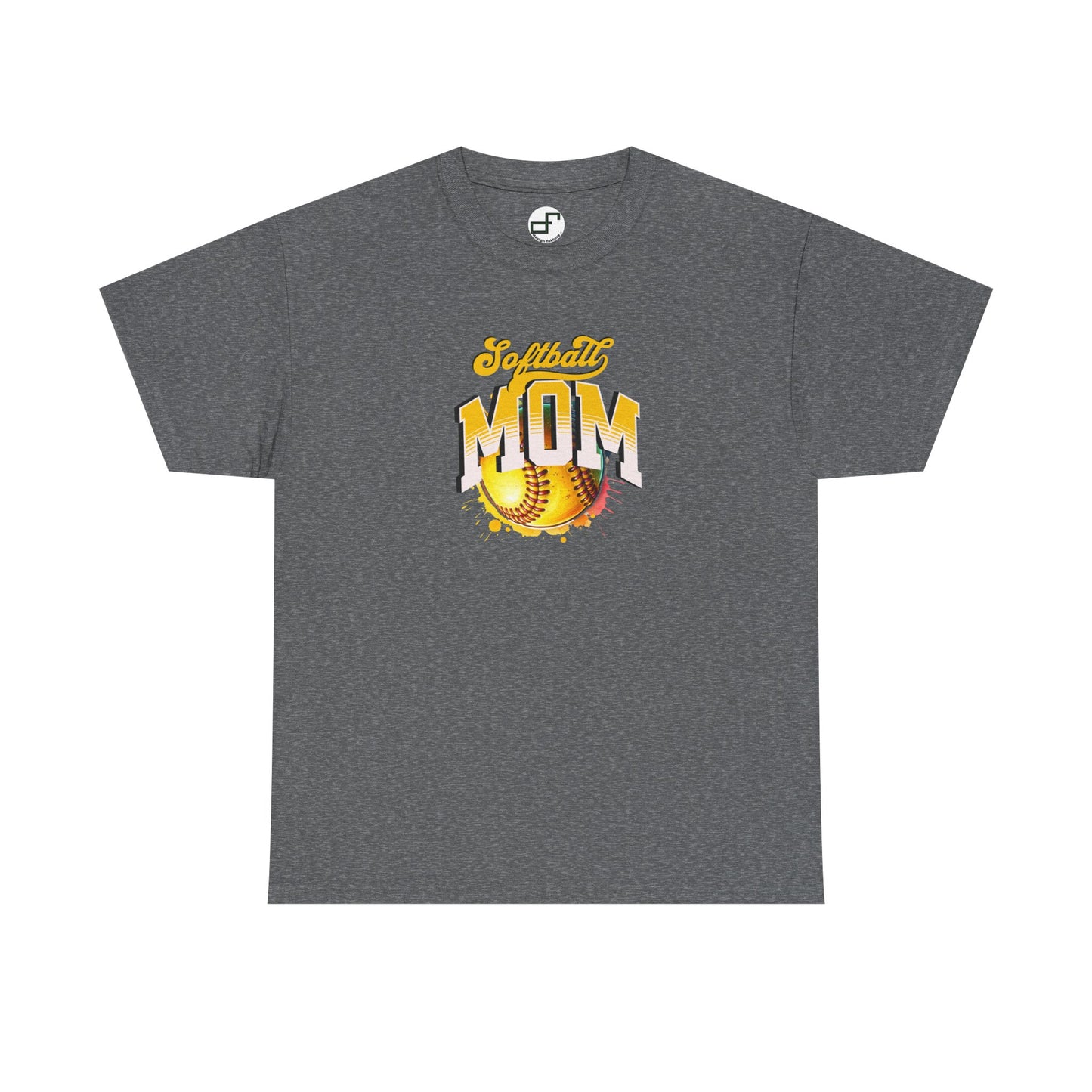 Softball Mom Watercolor Design – Custom Sports Shirt or Art Print